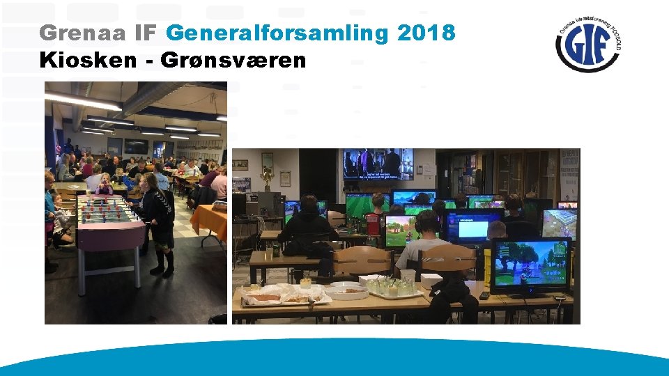 Grenaa IF Generalforsamling 2018 Kiosken - Grønsværen 