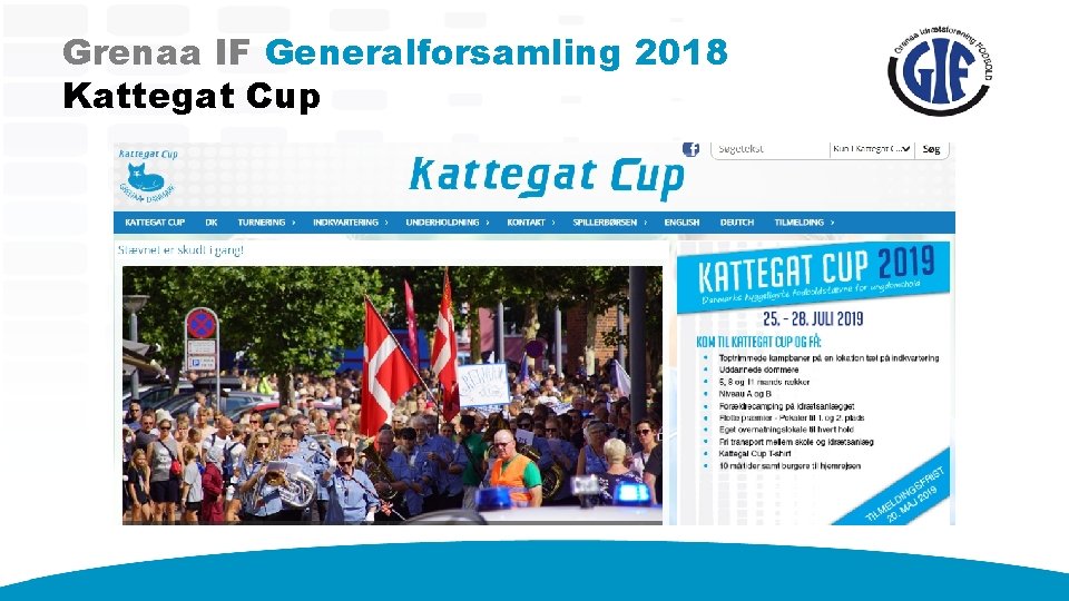 Grenaa IF Generalforsamling 2018 Kattegat Cup 