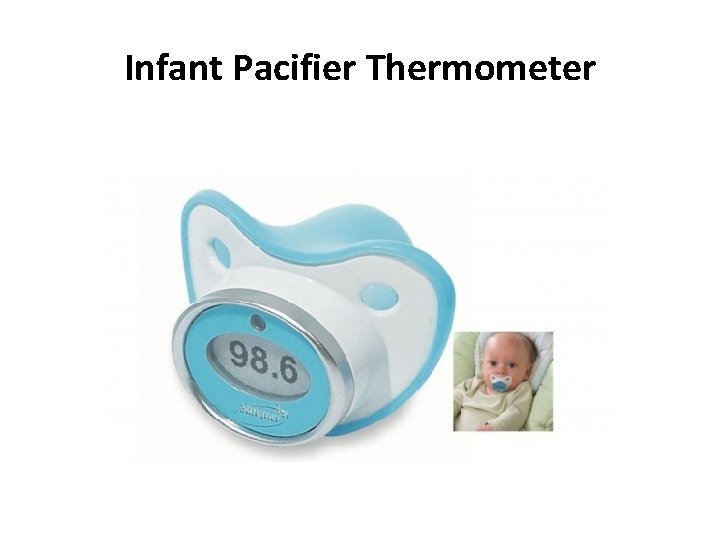 Infant Pacifier Thermometer 