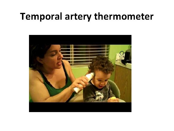 Temporal artery thermometer 