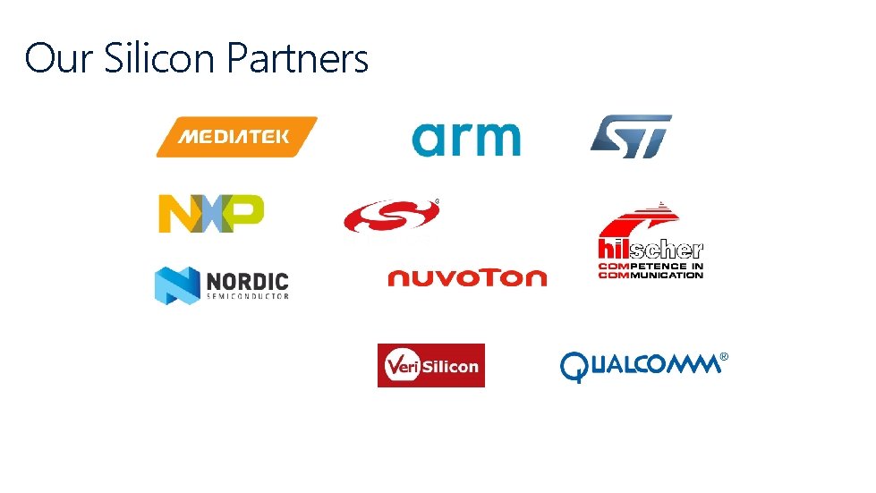 Our Silicon Partners 