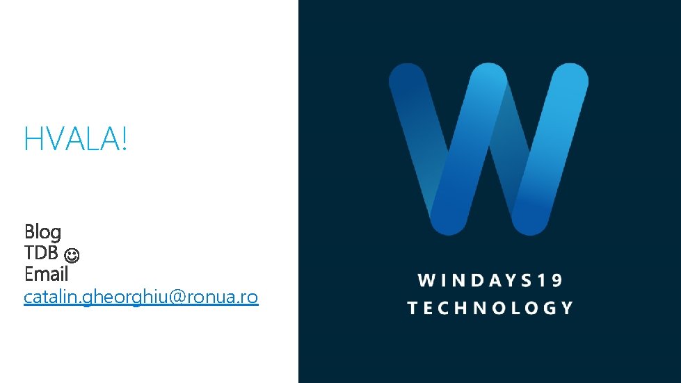 HVALA! catalin. gheorghiu@ronua. ro 