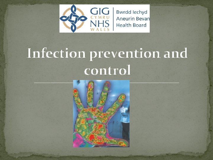 Infection prevention and control 