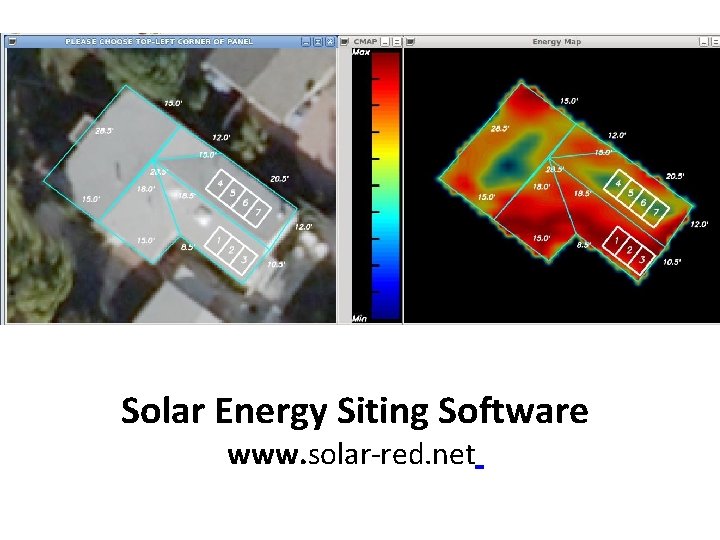 Solar Energy Siting Software www. solar-red. net 
