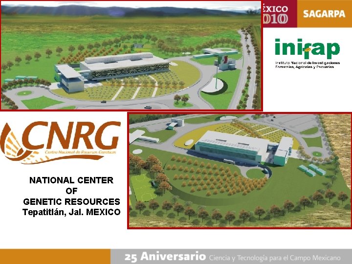 NATIONAL CENTER OF GENETIC RESOURCES Tepatitlán, Jal. MEXICO 
