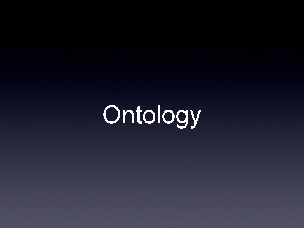 Ontology 