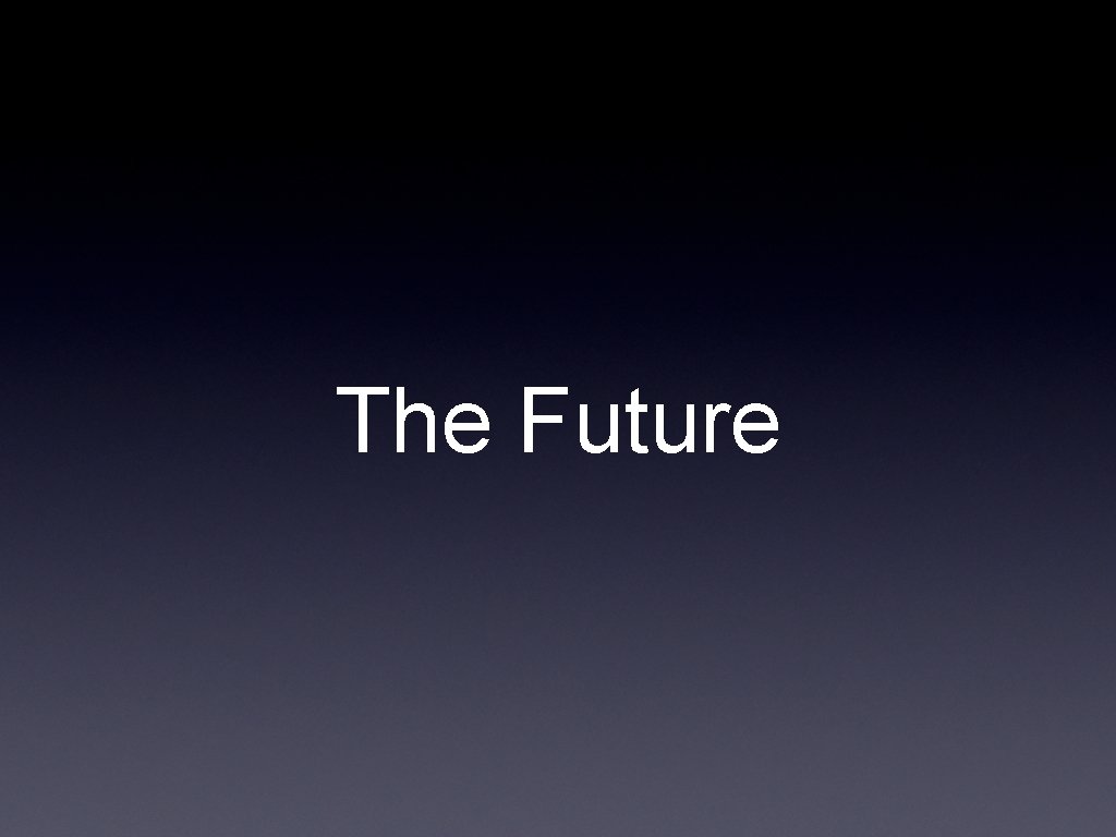 The Future 