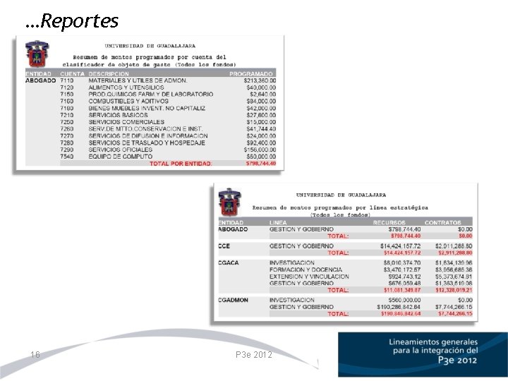 …Reportes 16 P 3 e 2012 