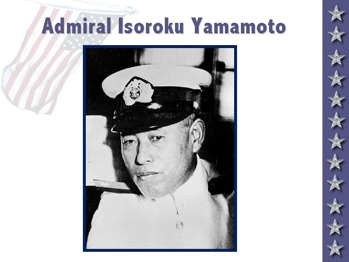 Admiral Isoroku Yamamoto 