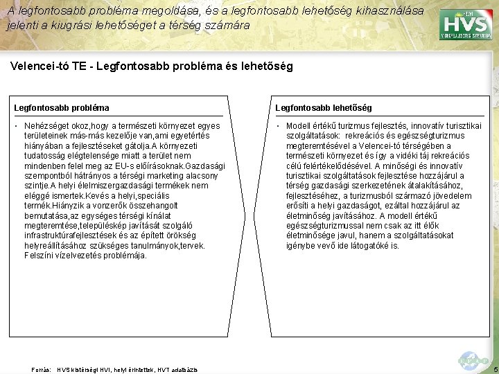 A legfontosabb probléma megoldása, és a legfontosabb lehetőség kihasználása jelenti a kiugrási lehetőséget a