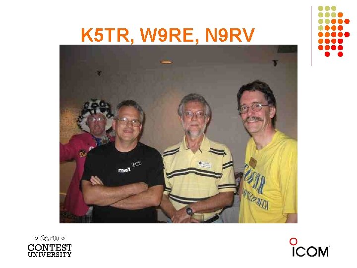 K 5 TR, W 9 RE, N 9 RV 