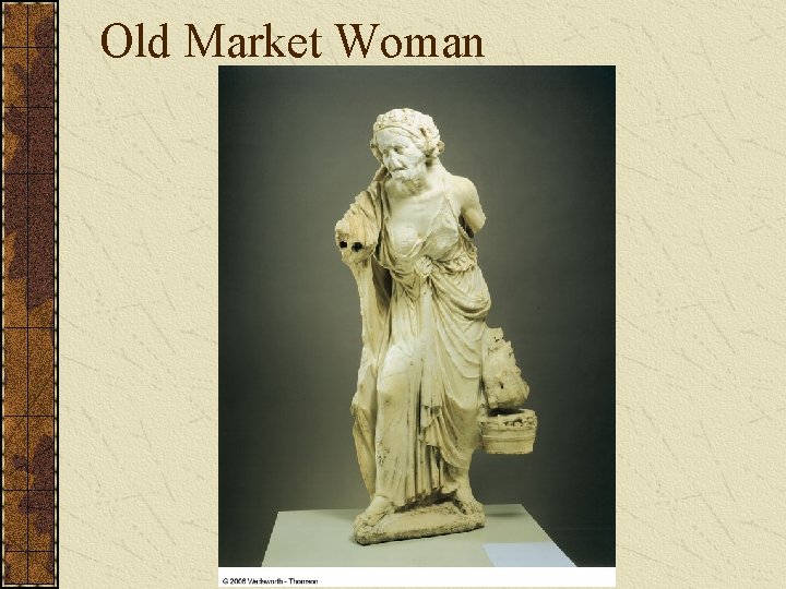 Old Market Woman 