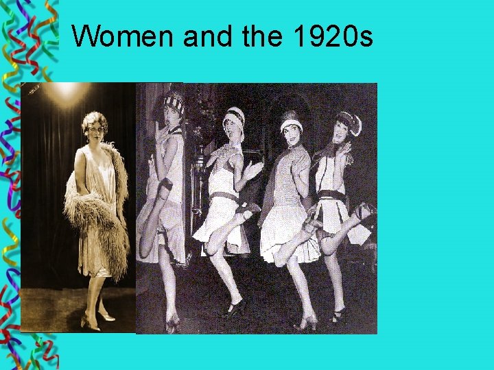 Women and the 1920 s 