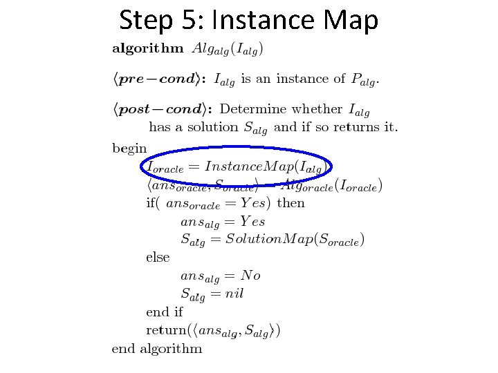 Step 5: Instance Map 