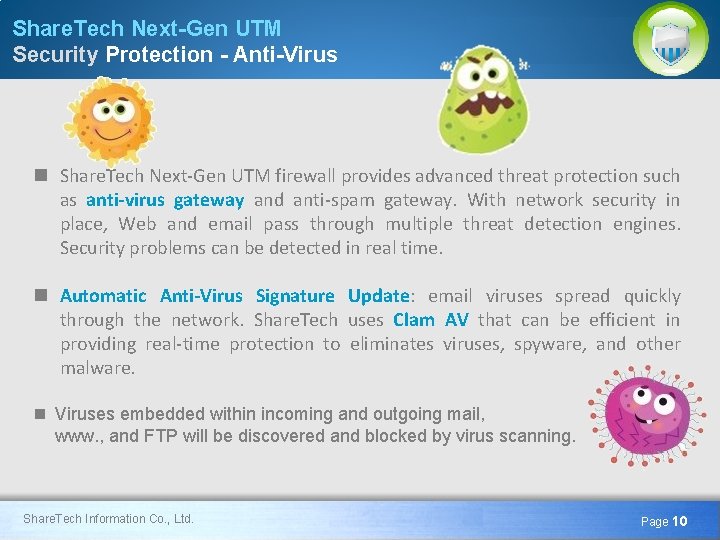 Share. Tech Next-Gen UTM Security Protection - Anti-Virus n Share. Tech Next-Gen UTM firewall