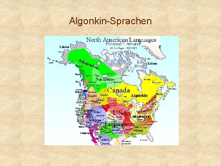 Algonkin-Sprachen 