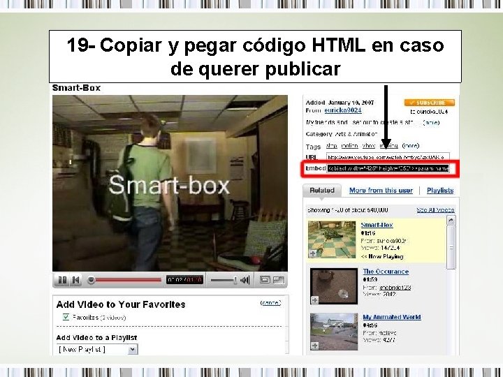 19 - Copiar y pegar código HTML en caso de querer publicar 