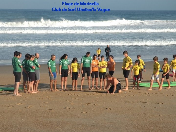 Plage de Marinella Club de Surf Uhaïna/la Vague 