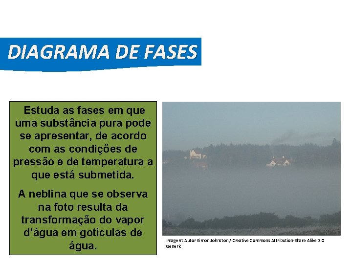 FÍSICA, 2º Ano do Ensino Médio Diagrama de Fase DIAGRAMA DE FASES Estuda as