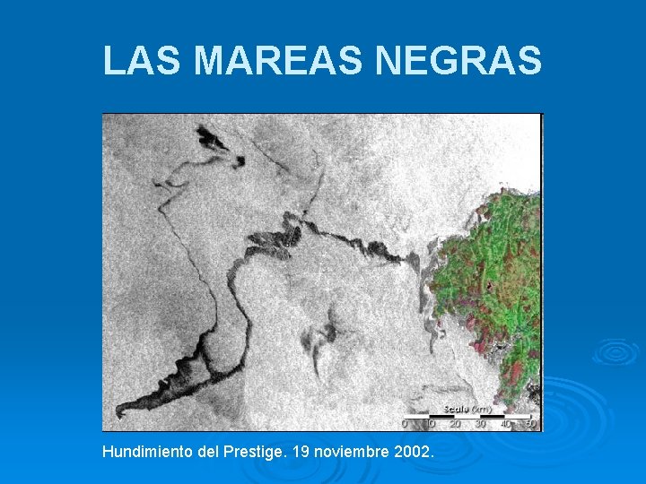 LAS MAREAS NEGRAS Hundimiento del Prestige. 19 noviembre 2002. 