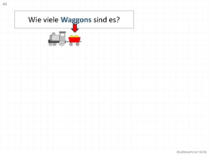 Wie viele Waggons sind es? 