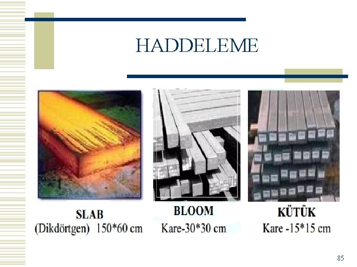 HADDELEME 85 