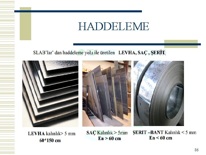 HADDELEME 86 