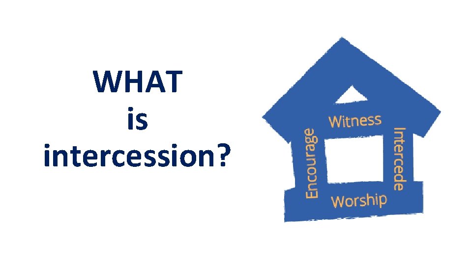 WHAT is intercession? 