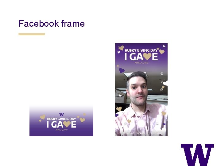 Facebook frame 