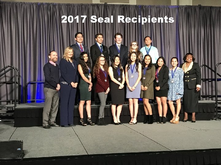 2017 Seal Recipients 