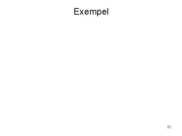 Exempel 32 