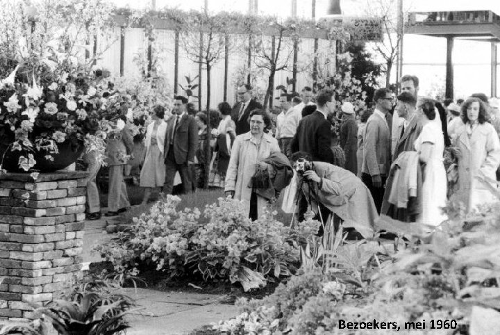 Bezoekers, mei 1960 