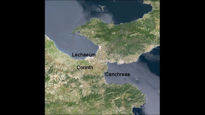 Lechaeum Corinth Cenchreae 