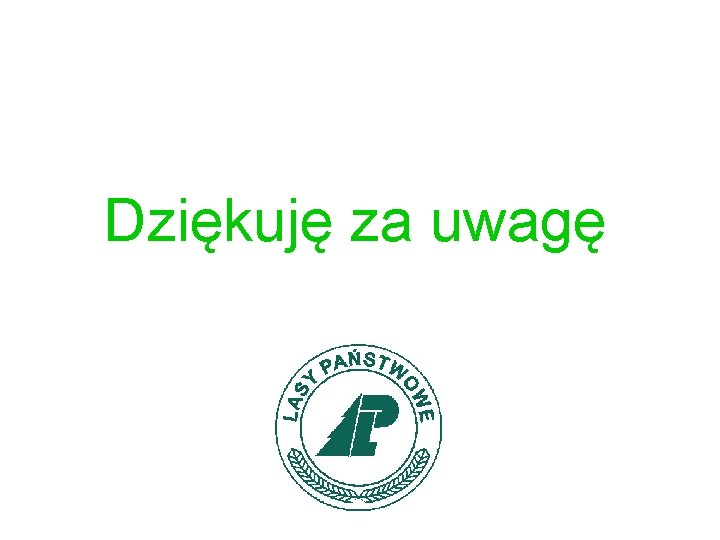 Dziękuję za uwagę 