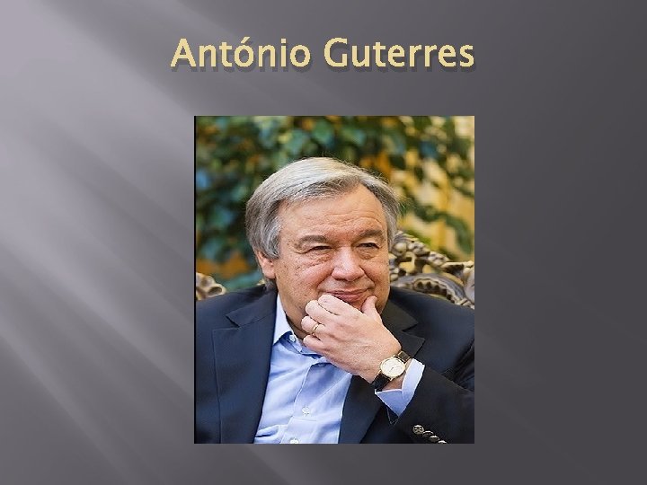 António Guterres 