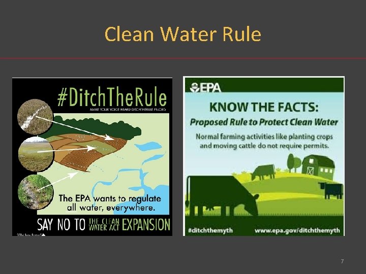 Clean Water Rule 7 