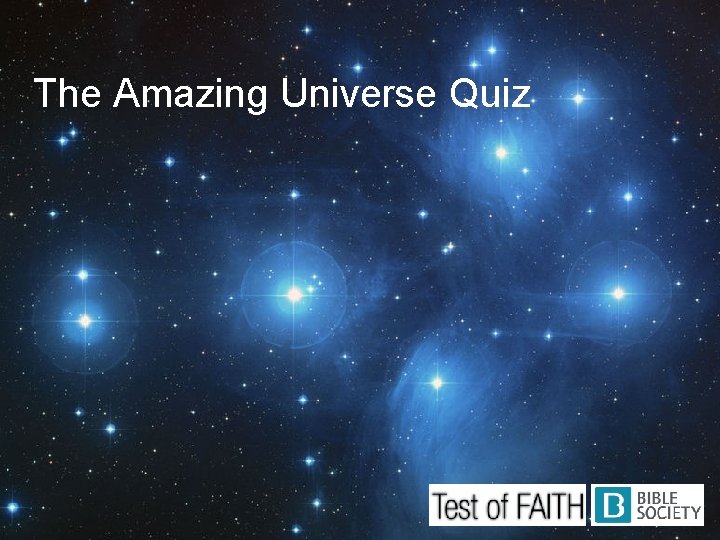 The Amazing Universe Quiz 