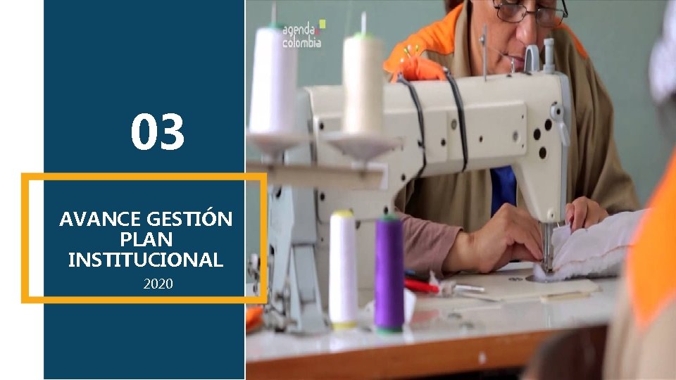 03 AVANCE GESTIÓN PLAN INSTITUCIONAL 2020 