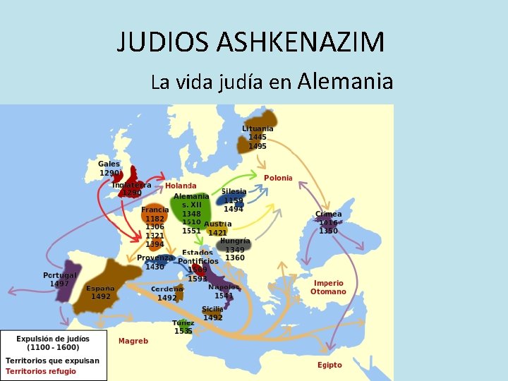 JUDIOS ASHKENAZIM La vida judía en Alemania 
