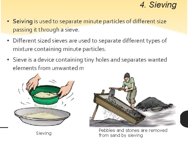 SEPARATION OF SUBSTANCES FROM MIXTURES Mr Piper Clayburn