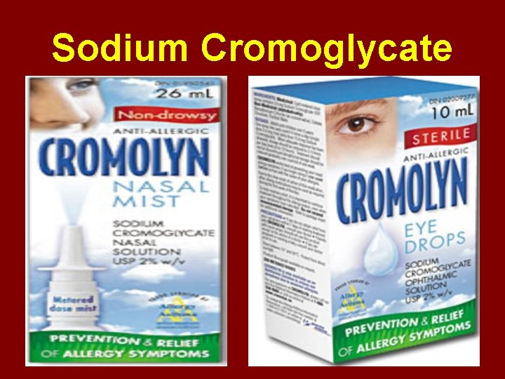 Sodium Cromoglycate 