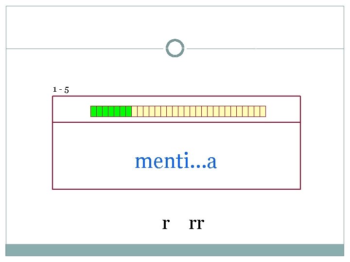 1 -5 menti…a r rr 