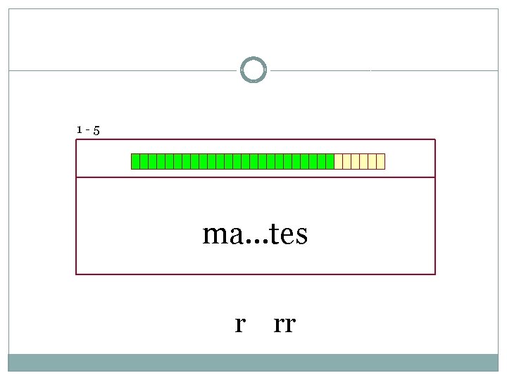 1 -5 ma…tes r rr 