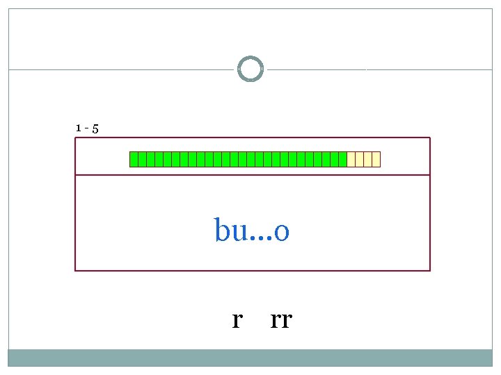 1 -5 bu…o r rr 