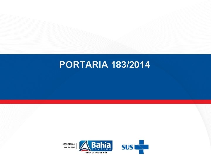 PORTARIA 183/2014 