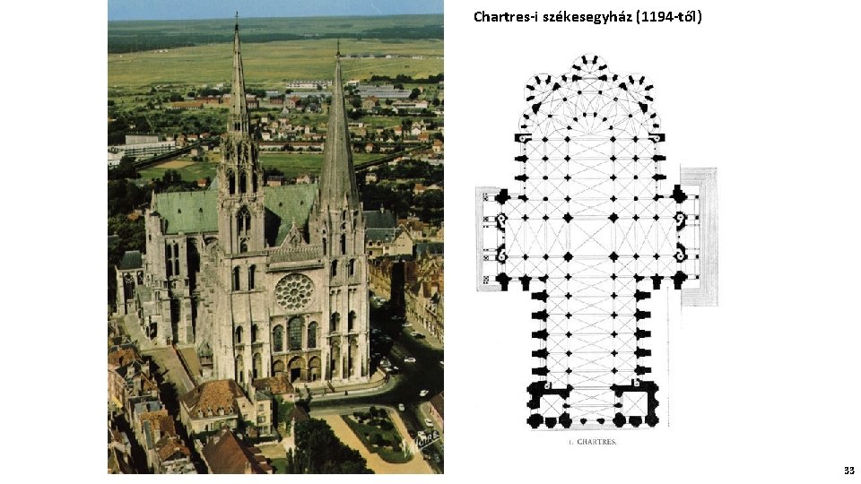 Chartres-i székesegyház (1194 -től) 33 