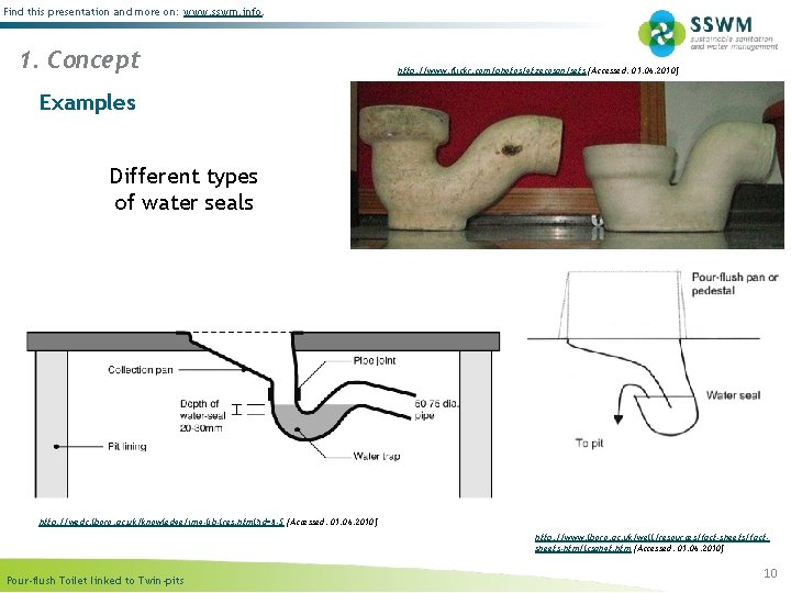 Find this presentation and more on: www. sswm. info. 1. Concept http: //www. flickr.
