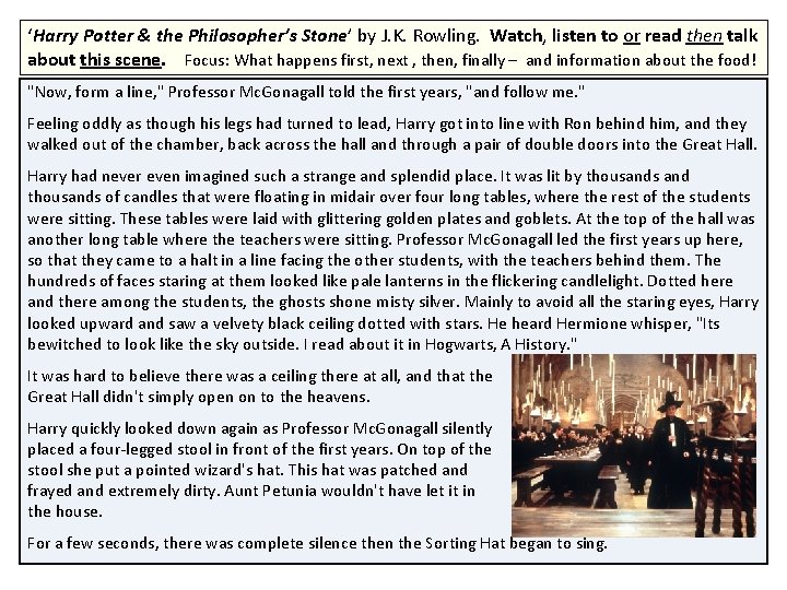 ‘Harry Potter & the Philosopher’s Stone’ by J. K. Rowling. Watch, listen to or ‘Harry Potter & the Philosopher’s Stone’ by J. K. Rowling. Watch, listen to or