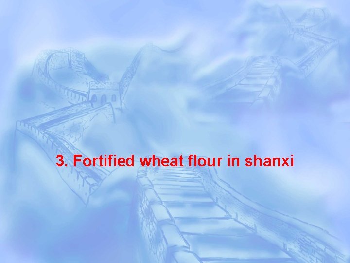 3. Fortified wheat flour in shanxi 