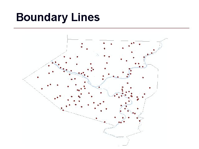 Boundary Lines GIS 18 